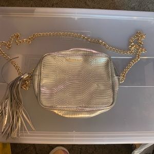 Victoria’s Secret silver purse